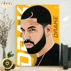 GT7LyZp1 000000.a 1 Hip hop Artist Drake Poster Poster Canvas IDF82268 Idea Fanatic