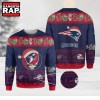 Grateful Dead SKull And Bears Ugly Christmas Sweater Grateful Dead SKull And Bears Ugly Christmas Sweater IFDDUSW0018 Idea Fanatic