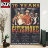 Gunsmoke 70th Anniversary 1954 2024 Thank You For The Memories Signatures Poster Canvas Art Gunsmoke 70th Anniversary 1954-2024 Thank You For The Memories Signatures Poster Canvas Art IDFCWA0147 Idea Fanatic