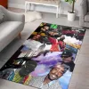 Hip Hop 90s Style Black Rapper 90s Rug Carpet Hip Hop 90s Style Black Rapper 90s Rug Carpet IFDDRRUG0007 Idea Fanatic