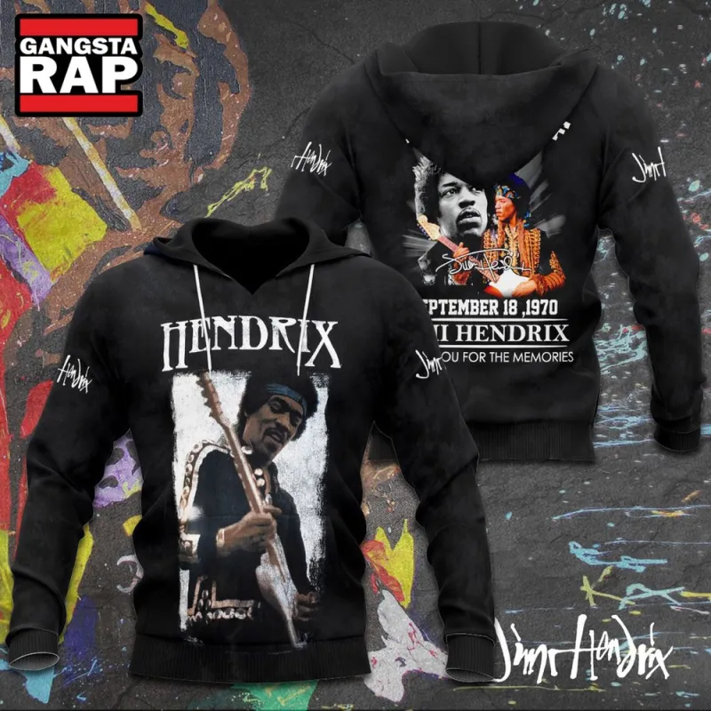 In Memory Of September 18 1970 Jimi Hendrix 3D Hoodie In Memory Of September 18, 1970 Jimi Hendrix 3D Hoodie IFDDHD0030 Idea Fanatic