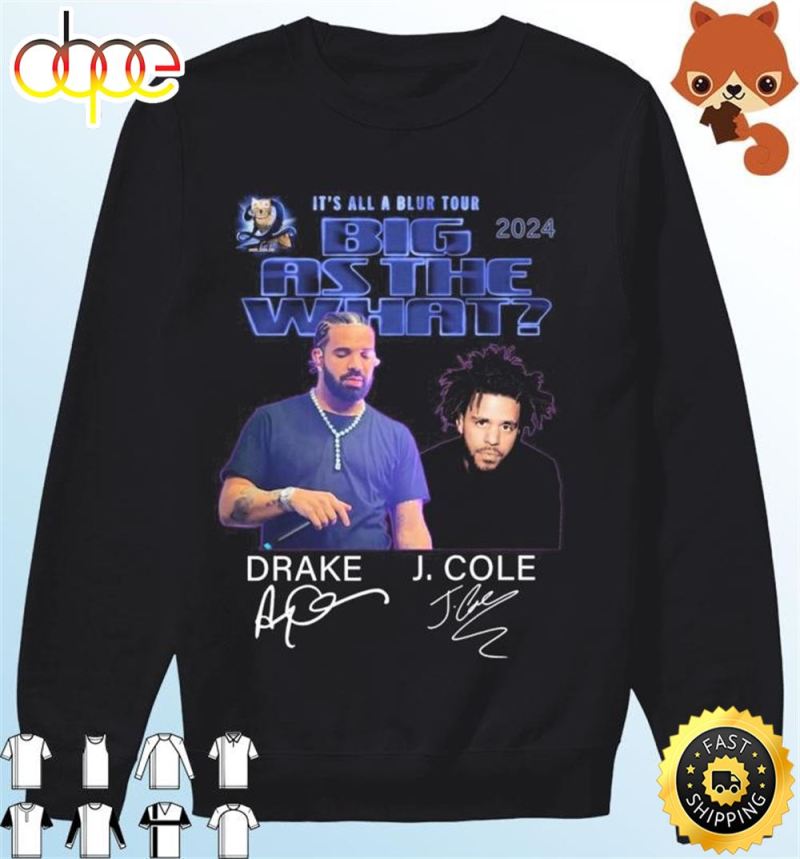 It s All A Blur Tour 2024 Drake And J. Cole Signatures Shirt cub9pm It's All A Blur Tour 2024 Drake And J. Cole Signatures Shirt IDF156280 Idea Fanatic
