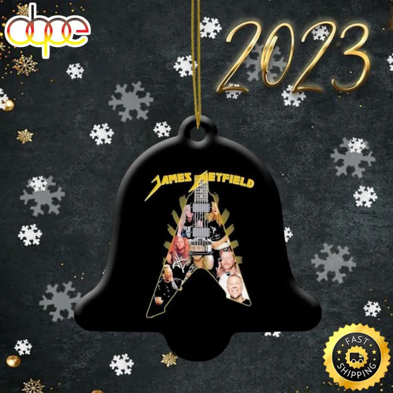 James Hetfield Metallica Ornament IDF158257 Idea Fanatic