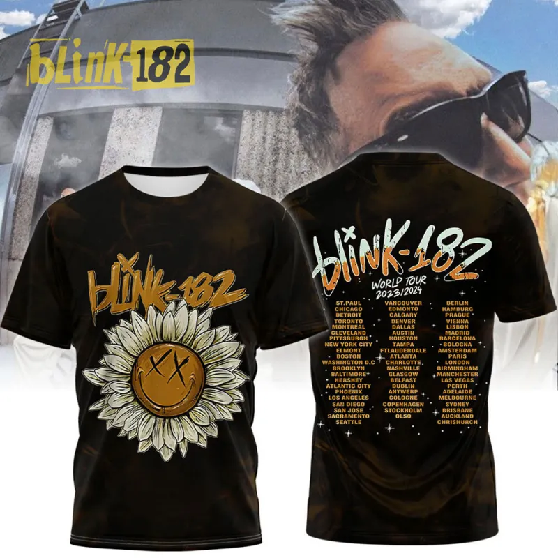 KCC200224LNQ8VKH mk Blink-182 World Tour 2024 Concert Shirt Hoodie KCC200224LNQ8VKH Idea Fanatic