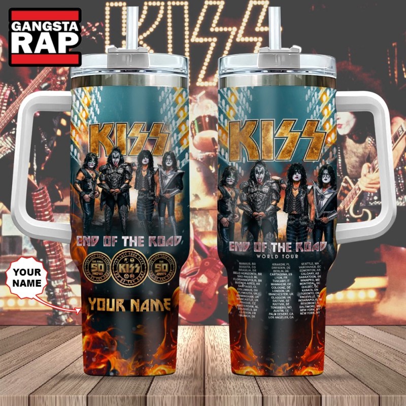 Kiss Band Music End Of The Road World Toud Stanley Tumbler 40oz Kiss Band Music End Of The Road World Toud Stanley Tumbler 40oz IFDD40OZ0005 Idea Fanatic