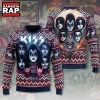 Kiss Band Rock Graphics Design Ugly Christmas Sweater Kiss Band Rock Graphics Design Ugly Christmas Sweater IFDDUSW0165 Idea Fanatic