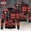 Kiss Band Skull Funny Ugly Christmas Sweater Kiss Band Skull Funny Ugly Christmas Sweater IFDDUSW0006 Idea Fanatic