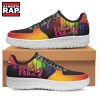 Kiss Rock N Roll Air Force 1 Shoes Sneakers Kiss Rock N' Roll Air Force 1 Sneakerss IFDDAF10002 Idea Fanatic