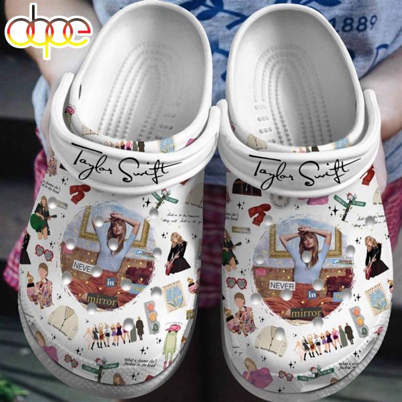 Lightweight And Fashionable With Taylor Swift Prints Clogs Taylor Swift Music Limited Clogs IDF178319 Idea Fanatic