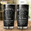 Limited edition Metallica Dallas Cowboys 3D Tumbler hhjnnc Limited edition Metallica Dallas Cowboys 3D Tumbler IDF113841 Idea Fanatic