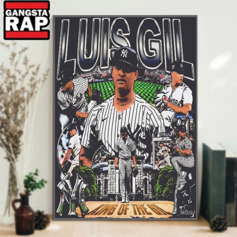 Luis Gil King Of The Gil New York Yankees Graphic Chibi Poster Canvas Art Luis Gil King Of The Gil New York Yankees Graphic Chibi Poster Canvas Art IDFCWA0152 Idea Fanatic