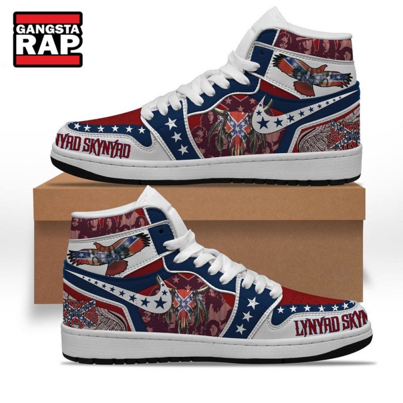 Lynyrd Skynyrd Air Jordan 1 Hightop Shoes Lynyrd Skynyrd Air Jordan 1 Hightop Shoes IFDDAJ10004 Idea Fanatic