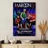 Maroon 5 M5LV The Residency Tour 2024 Poster Canvas Maroon 5 M5LV The Residency Tour 2024 Poster Canvas IDF179444 Idea Fanatic