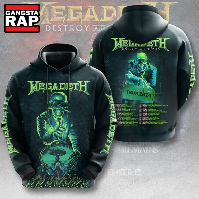 Megadeth Music Band Tour 2024 Schedule Hoodie Megadeth Music Band Tour 2024 Schedule Hoodie IFDDHD0083 Idea Fanatic