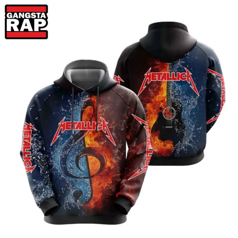 Metallica And Pered Graphic 3D Hoodie Metallica And Pered Graphic 3D Hoodie IFDDHD0047 Idea Fanatic