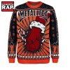 Metallica Heavy Metal Some Kind of Santa Ugly Christmas Sweater Metallica Heavy Metal Some Kind of Santa Ugly Christmas Sweater IFDDUSW0012 Idea Fanatic