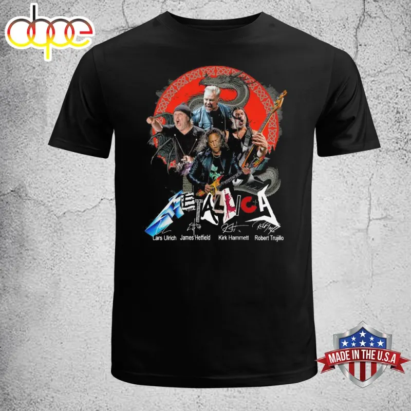 Metallica M72 World Tour 2024 Rock Band Graphics Design T Shirt Metallica M72 World Tour 2024 Rock Band Graphics Design T-Shirt IDF182428 Idea Fanatic