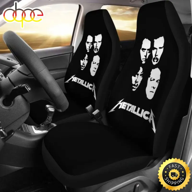 Metallica Band Car Seat Covers tqqlft Metallica Band Car Seat Covers IDF123570 Idea Fanatic