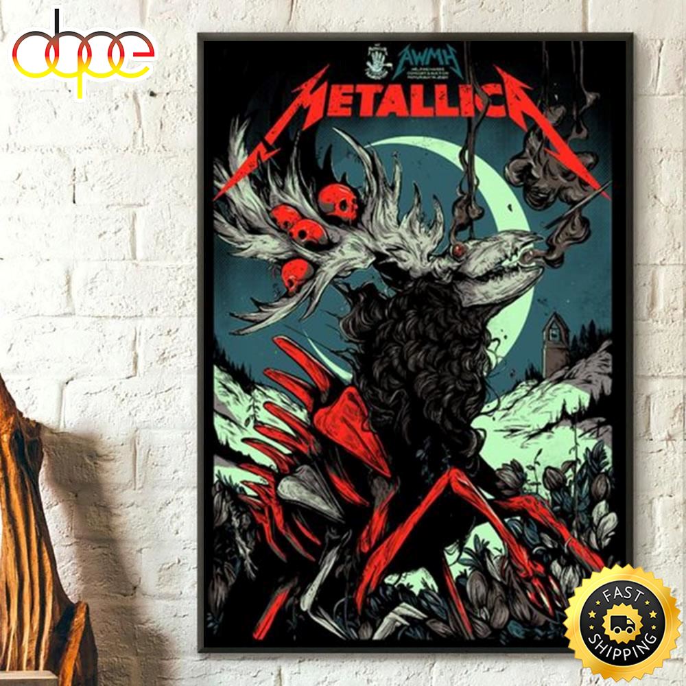 Metallica M72 Around The World Tour Helping Hands Metallica M72 Tour Poster vpvpyb Metallica M72 Around The World Tour Poster IDF158232 Idea Fanatic