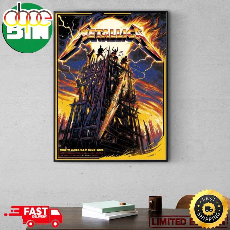 Metallica M72 St Louis North American Tour 2023 M72STL November 2nd And 5th At The Dome At America s Center Poster Canvas lwq1zk Metallica M72 St Louis North American Tour Poster Canvas IDF142528 Idea Fanatic