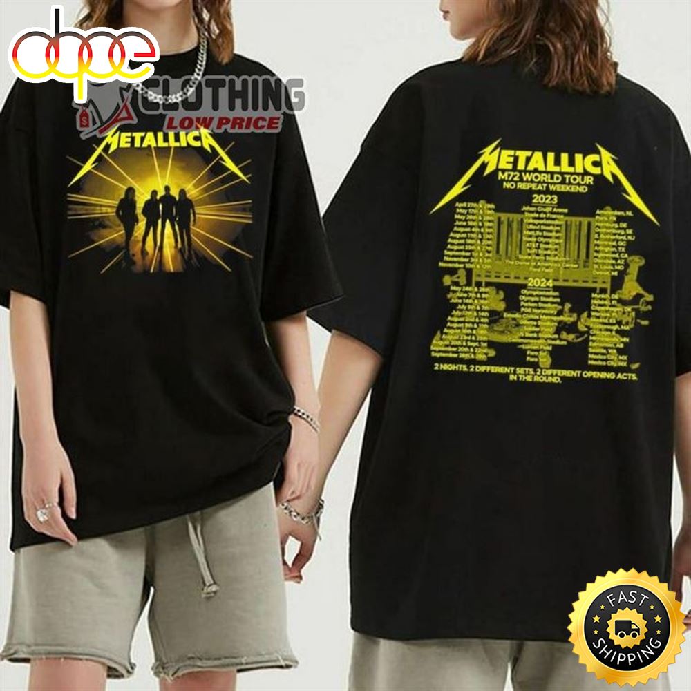 Metallica M72 World Tour 2023 2024 Unisex Shirt IDF158191 1 Idea Fanatic Metallica M72 World Tour 2023 2024 Unisex Shirt IDF158191 Idea Fanatic