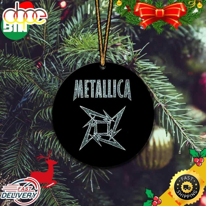 Metallica Ninja Logo Star Decorations Ornament IDF158277 Idea Fanatic