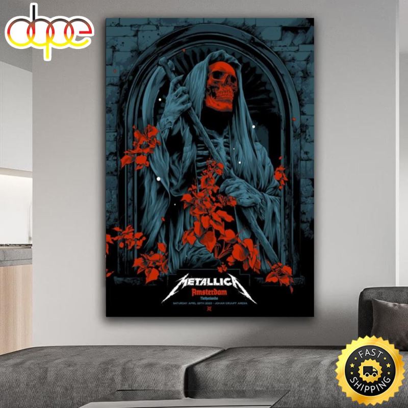 Metallica The M72 World Tour No Repeat Weekend M72 Amsterdam Tour Poster ojl197 Metallica The M72 World Tour Poster IDF158242 Idea Fanatic