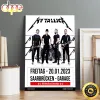 Metallica Tour 2023 Garage SaarbrC3BCcken 20 01 Poster Canvas Metallica Tour Poster Canvas IDF98726 Idea Fanatic