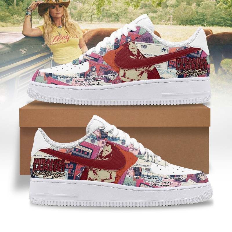 Miranda Lambert Miranda Lambert Premium AF1 Sneakers IFDDAF10111 Idea Fanatic