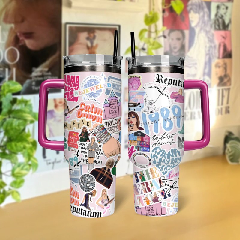 Mockup 12 3fb3c3ff ee1d 49b3 9ce1 9a930c6e0ca4 Taylor Swift Music Custom 40oz Stainless Steel Tumbler IFDD40OZ0123 Idea Fanatic