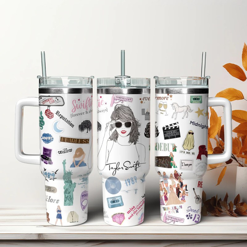 Mockup 2 8c7c51bd 0454 4025 9e71 17d4fe0b63a7 Taylor Swift Music Custom 40oz Stainless Steel Tumbler IFDD40OZ0119 Idea Fanatic