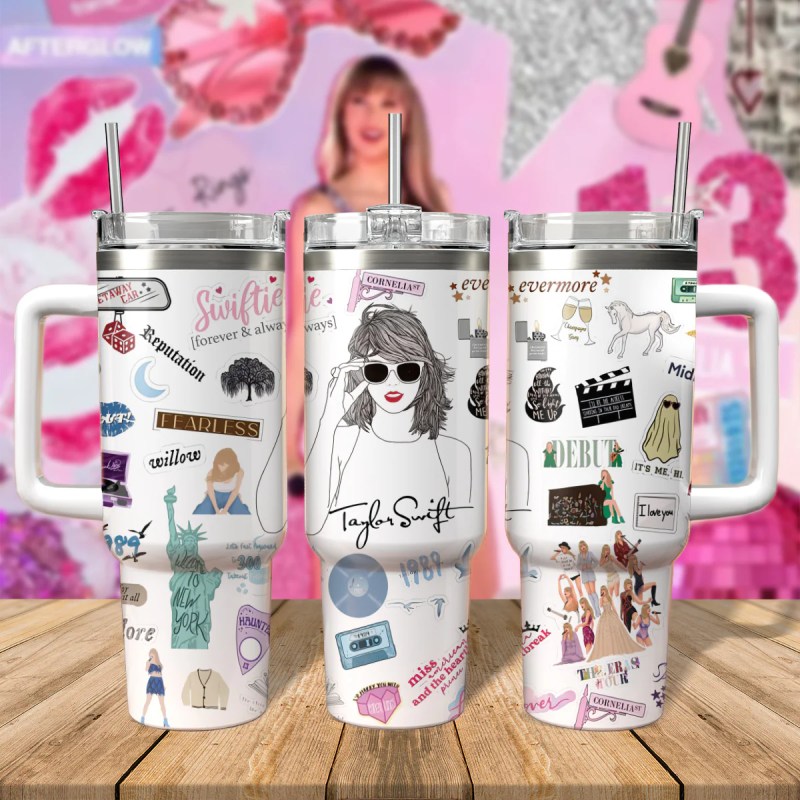 Mockup 8 0fc10a18 5440 42dd a3c0 f9fc799897ee Taylor Swift Music Custom 40oz Stainless Steel Tumbler IFDD40OZ0119 Idea Fanatic