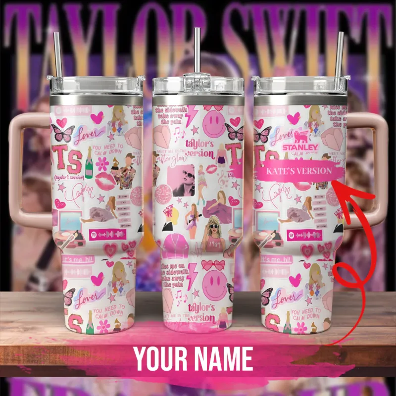 Mockup1 fa8820d7 1327 41b2 aa3e 75ddc0660804 Taylor Swift Music Custom 40oz Stainless Steel Tumbler IFDD40OZ0125 Idea Fanatic