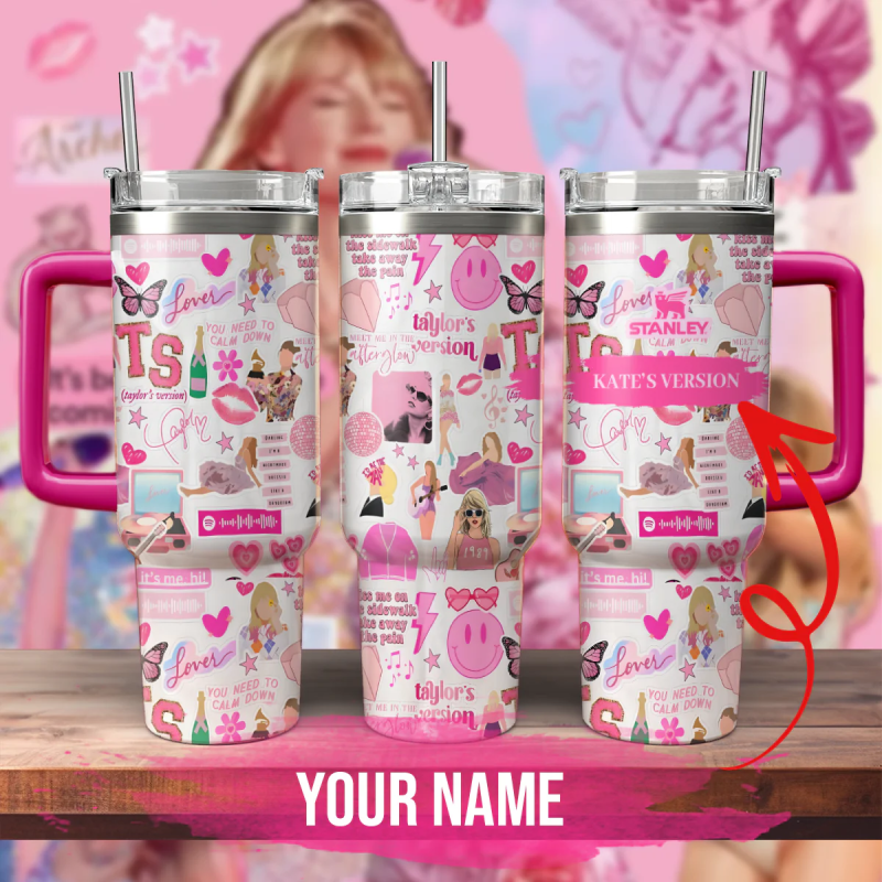 Mockup3 50e0c2eb 8f8f 40de b073 60198fa15572 Taylor Swift Music Custom 40oz Stainless Steel Tumbler IFDD40OZ0125 Idea Fanatic