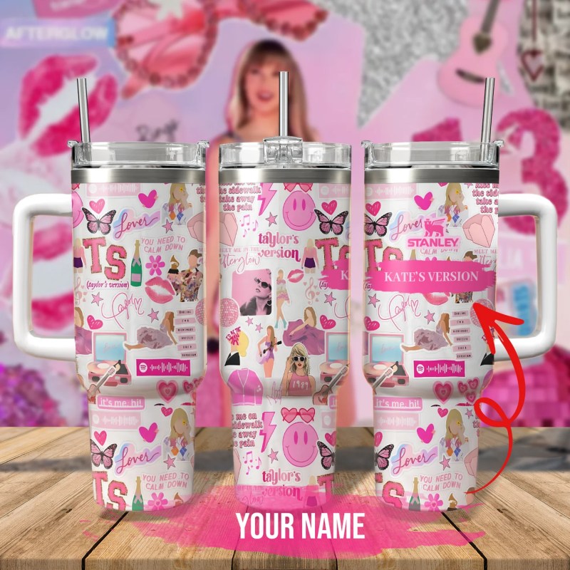 Mockup4 611f969f b73c 4ed7 9e3b 0c7d590cde14 Taylor Swift Music Custom 40oz Stainless Steel Tumbler IFDD40OZ0125 Idea Fanatic