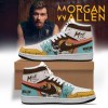 Morgan Wallens Morgan Wallen Premium AF1 Sneakers IFDDAF10110 Idea Fanatic