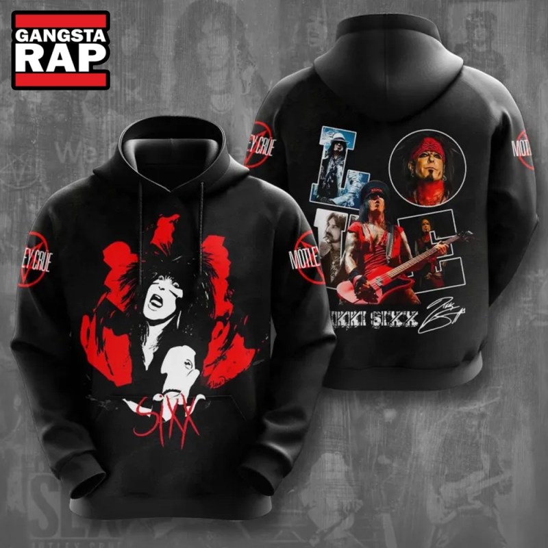 Motley Crue Nikki Sixx Signature All Over Print Hoodie Motley Crue Nikki Sixx Signature All Over Print Hoodie IFDDHD0105 Idea Fanatic