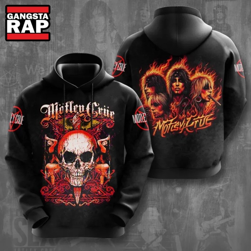 Motley Crue Special Rock Skull 3D Hoodie Motley Crue Special Rock Skull 3D Hoodie IFDDHD0102 Idea Fanatic