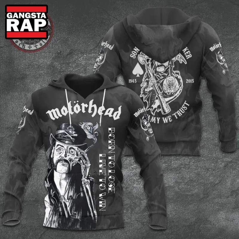 Motorhead Music Band Born To Lose Live To Win Hoodie Motorhead Music Band Born To Lose Live To Win Hoodie IFDDHD0213 Idea Fanatic