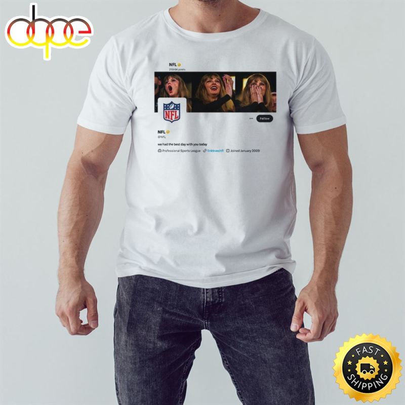 NFL Changed Their Taylor Swift Header Picture And Bio Today T Shirt tivvva NFL Changed Their Taylor Swift Header Picture And Bio Today T-Shirt IDF137570 Idea Fanatic
