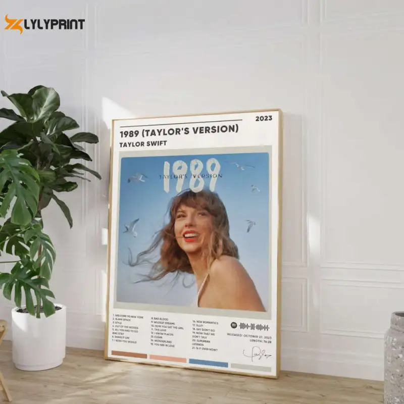 NavpHKmx taylor swift posters 1989 taylor s version poster canvas album cover swift poster taylor swift print home decor wall decor gift idea Taylor Swift Posters, 1989 (Taylor's Version) Poster Canvas IDF122497 Idea Fanatic