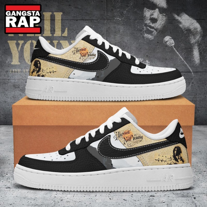 Neil Young Crazy Horse Love Earth Tour Air Force 1 Shoes Sneaker Neil Young Crazy Horse Love Earth Tour Air Force 1 Sneakers IFDDAF10004 Idea Fanatic