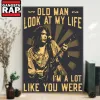 Neil Young Old Man Look At My Life Im A Lot Like You Were Poster Canvas Art Neil Young Old Man Look At My Life I’m A Lot Like You Were Poster Canvas Art IDFCWA0051 Idea Fanatic