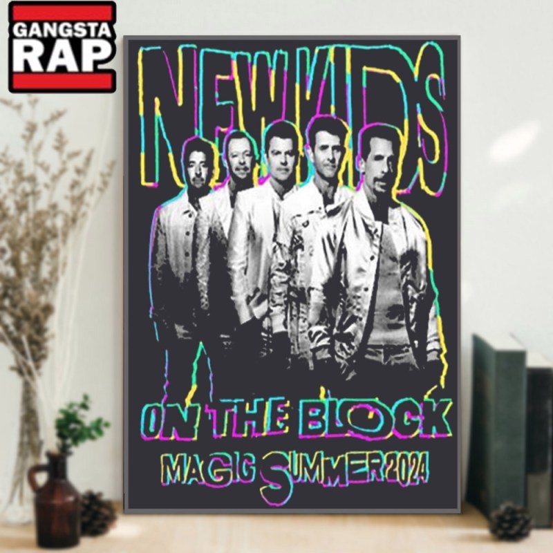 New Kid On The Block Magic Summer Tour 2024 Graphics Design Poster Canvas Art New Kid On The Block Magic Summer Tour 2024 Graphics Design Poster Canvas Art IDFCWA0113 Idea Fanatic