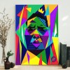 Notorious Big Biggie Pattern Graphics Poster Canvas Notorious Big Biggie Pattern Graphics Poster Canvas IDFCWA0225 Idea Fanatic