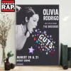 Olivia Rodrigo Aug Guts World Tour 2024 Tour Poster Canvas Art Olivia Rodrigo Aug Guts World Tour 2024 Tour Poster Canvas Art IDFCWA0107 Idea Fanatic