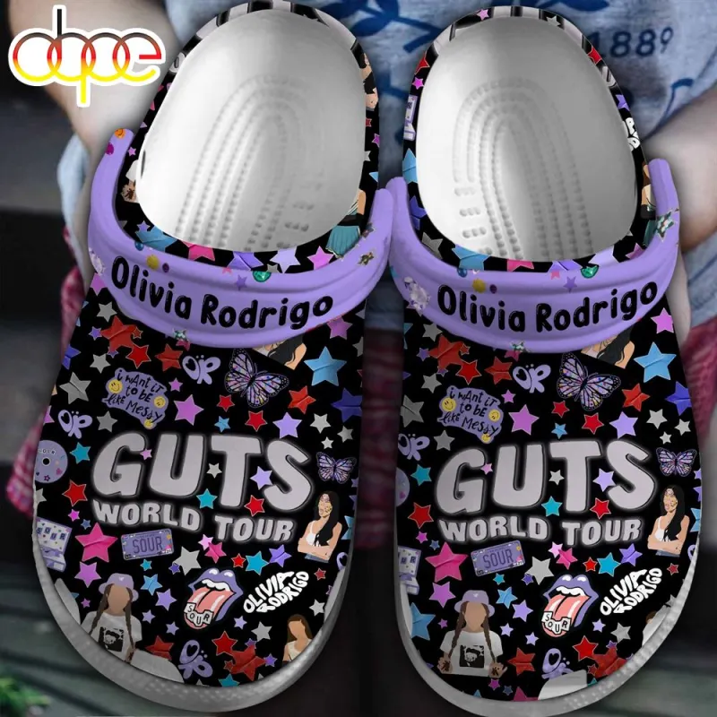 Olivia Rodrigo Music Clogs Shoes Comfortable For Men Women and Kids Olivia Rodrigo Music Clogs IDF171782 Idea Fanatic