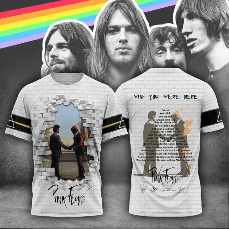 PF060124LNQ5TTT ts 1 Pink Floyd The Wall The Dark Side Of The Moon Pink Floyd 3D Shirt Hoodie IDF870433 Idea Fanatic