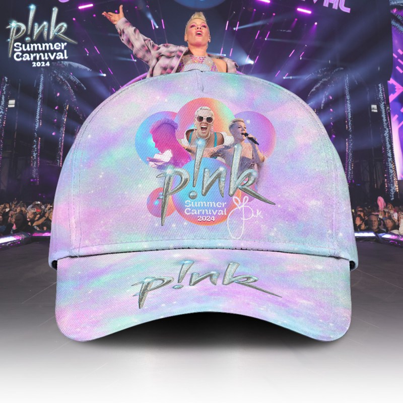 PIN010224LNQ10TTT mk1 1 P!nk Pink Singer Summer Carnival 2024 Classic Cap PIN010224LNQ10TTT Idea Fanatic