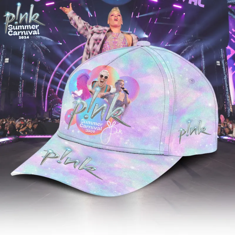 PIN010224LNQ10TTT mk3 P!nk Pink Singer Summer Carnival 2024 Classic Cap PIN010224LNQ10TTT Idea Fanatic